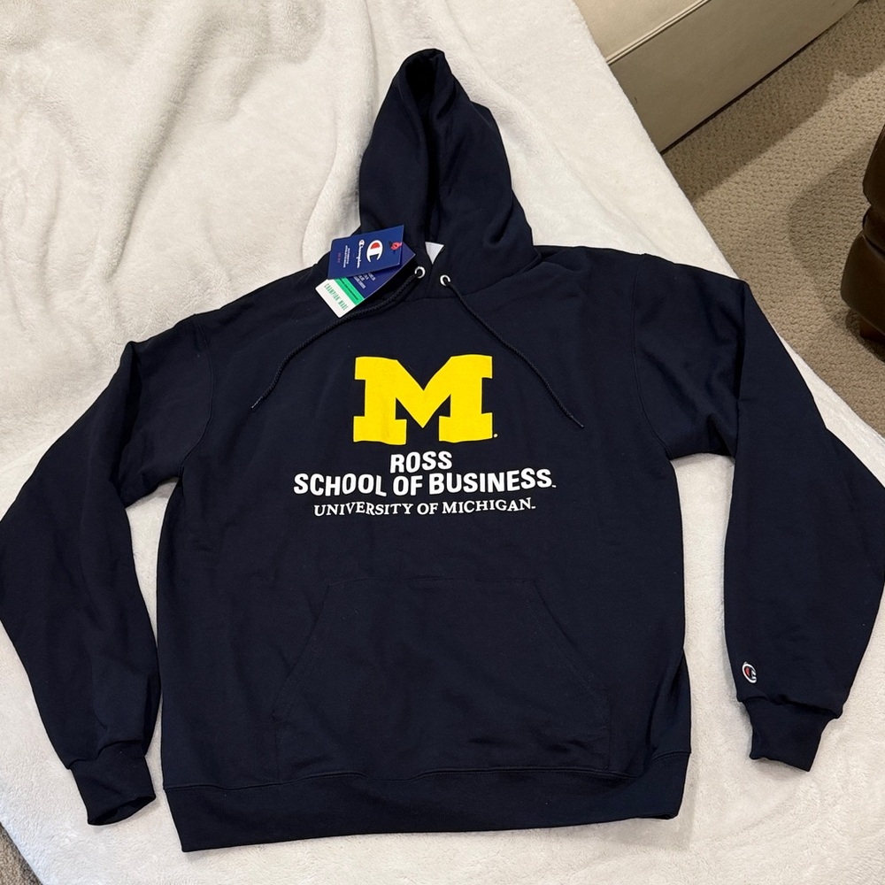 🆕 Umich Ross Champion Hoodie